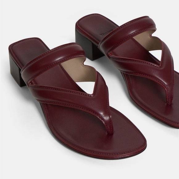 Theory Belted Sandal in Leather - Picture 1 of 3